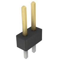 Sullins Connector Solutions - PBC01DAAN - CONN HEADER .100 DUAL STR 2POS