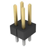Sullins Connector Solutions - PBC02DAAN - CONN HEADER .100 DUAL STR 4POS