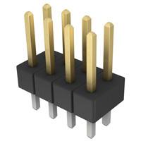 Sullins Connector Solutions - PBC04DAAN - CONN HEADER .100 DUAL STR 8POS