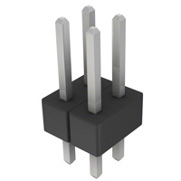 Sullins Connector Solutions - PEC02DAAN - CONN HEADER .100 DUAL STR 4POS