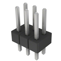 Sullins Connector Solutions - PEC03DAAN - CONN HEADER .100 DUAL STR 6POS