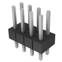 Sullins Connector Solutions - PEC04DAAN - CONN HEADER .100 DUAL STR 8POS