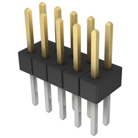 Sullins Connector Solutions - PBC05DABN - CONN HEADER .100 DUAL STR 10POS