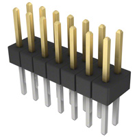 Sullins Connector Solutions - PBC07DABN - CONN HEADER .100 DUAL STR 14POS