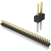 Sullins Connector Solutions - PBC34DABN - CONN HEADER .100 DUAL STR 68POS