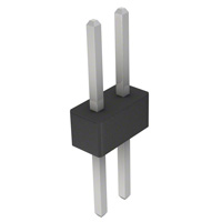 Sullins Connector Solutions - PEC01DABN - CONN HEADER .100 DUAL STR 2POS