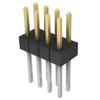 Sullins Connector Solutions - PBC04DACN - CONN HEADER .100 DUAL STR 8POS