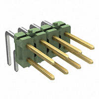 TE Connectivity AMP Connectors - 825457-4 - CONN HEADER 8POS T/H R/A GOLD