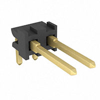 TE Connectivity AMP Connectors - 87232-2 - CONN HEADER RT/A .100 2POS 30AU