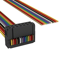 TE Connectivity AMP Connectors - A1BXH-1436M - IDC CABLE - ASR14H/AE14M/X