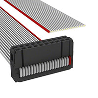 TE Connectivity AMP Connectors - A1BXH-2036G - IDC CABLE - ASR20H/AE20G/X