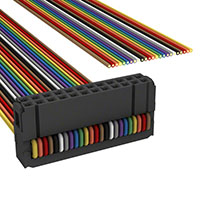 TE Connectivity AMP Connectors - A1BXH-2436M - IDC CABLE - ASR24H/AE24M/X