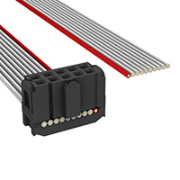 TE Connectivity AMP Connectors - A1CXH-1036G - IDC CABLE - AKC10H/AE10G/X