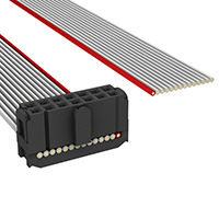 TE Connectivity AMP Connectors - A1CXH-1436G - IDC CABLE - AKC14H/AE14G/X