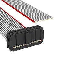 TE Connectivity AMP Connectors - A1CXH-1636G - IDC CABLE - AKC16H/AE16G/X