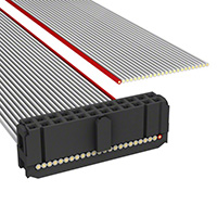 TE Connectivity AMP Connectors - A1CXH-2436G - IDC CABLE - AKC24H/AE24G/X