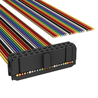 TE Connectivity AMP Connectors - A1CXH-2436M - IDC CABLE - AKC24H/AE24M/X