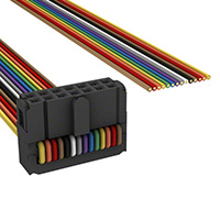 TE Connectivity AMP Connectors - A1DXH-1436M - IDC CABLE - AKR14H/AE14M/X