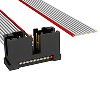 TE Connectivity AMP Connectors - A1KXB-1036G - IDC CABLE - APK10B/AE10G/X