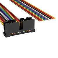 TE Connectivity AMP Connectors - A1KXB-1436M - IDC CABLE - APK14B/AE14M/X