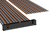 TE Connectivity AMP Connectors - A1KXB-5036M - IDC CABLE - APK50B/AE50M/X