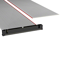 TE Connectivity AMP Connectors - A1KXB-6436G - IDC CABLE - APK64B/AE64G/X