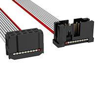 TE Connectivity AMP Connectors - A3AKB-1018G - IDC CABLE - ASC10B/AE10G/APK10B