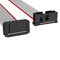 TE Connectivity AMP Connectors - A3AKB-1418G - IDC CABLE - ASC14B/AE14G/APK14B