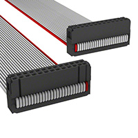 TE Connectivity AMP Connectors - A3BBH-2606G - IDC CABLE - ASR26H/AE26G/ASR26H