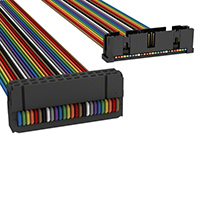 TE Connectivity AMP Connectors - A3BKB-2606M - IDC CABLE- ASR26B/AE26M/APK26B