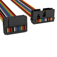 TE Connectivity AMP Connectors - A3BRB-1418M - IDC CABLE - ASR14B/AE14M/APR14B