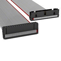 TE Connectivity AMP Connectors - A3BRB-3406G - IDC CABLE - ASR34B/AE34G/APR34B