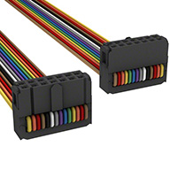 TE Connectivity AMP Connectors - A3DDH-1418M - IDC CABLE - AKR14H/AE14M/AKR14H
