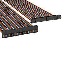 TE Connectivity AMP Connectors - A3DKB-6418M - IDC CABLE - AKR64B/AE64M/APK64B