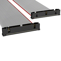 TE Connectivity AMP Connectors - A3KKB-4018G - IDC CABLE - APK40B/AE40G/APK40B