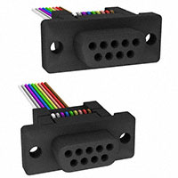 TE Connectivity AMP Connectors - A7FFB-0906M - CABLE D-SUB-AFP09B/AE09M/AFP09B