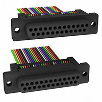 TE Connectivity AMP Connectors - A7FFB-2506M - CABLE D-SUB-AFP25B/AE25M/AFP25B