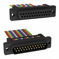 TE Connectivity AMP Connectors - A7MFB-2506M - CABLE D-SUB-AMP25B/AE25M/AFP25B