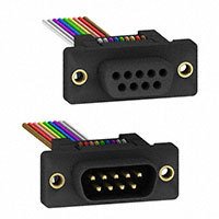 TE Connectivity AMP Connectors - A7NOB-0906M - CABLE D-SUB-AMN09B/AE09M/AFN09B
