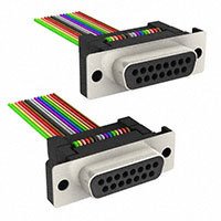 TE Connectivity AMP Connectors - A7SSB-1510M - CABLE D-SUB-AFM15B/AE15M/AFM15B