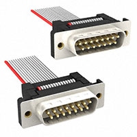 TE Connectivity AMP Connectors - A7VVB-1510G - CABLE D-SUB-AMU15B/AE15G/AMU15B