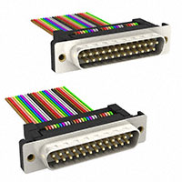 TE Connectivity AMP Connectors - A7VVB-2510M - CABLE D-SUB-AMU25B/AE25M/AMU25B