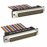 TE Connectivity AMP Connectors - A7VVB-3706M - CABLE D-SUB-AMU37B/AE37M/AMU37B