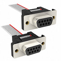 TE Connectivity AMP Connectors - A7WWB-0906G - CABLE D-SUB-AFU09B/AE09G/AFU09B