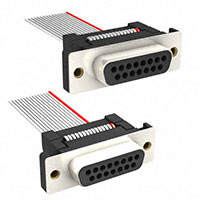 TE Connectivity AMP Connectors - A7WWB-1506G - CABLE D-SUB-AFU15B/AE15G/AFU15B