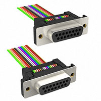 TE Connectivity AMP Connectors - A7WWB-1510M - CABLE D-SUB-AFU15B/AE15M/AFU15B