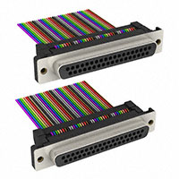 TE Connectivity AMP Connectors - A7WWB-3710M - CABLE D-SUB-AFU37B/AE37M/AFU37B