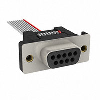TE Connectivity AMP Connectors - A7WXB-0910G - CABLE D-SUB - AFU09B/AE09G/X