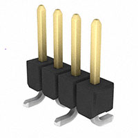 TE Connectivity AMP Connectors - 1241150-4 - CONN HEADER 4POS .100 SMT GOLD