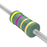 Yageo - KNP100JR-73-4R7 - RES 4.7 OHM 1W 5% AXIAL